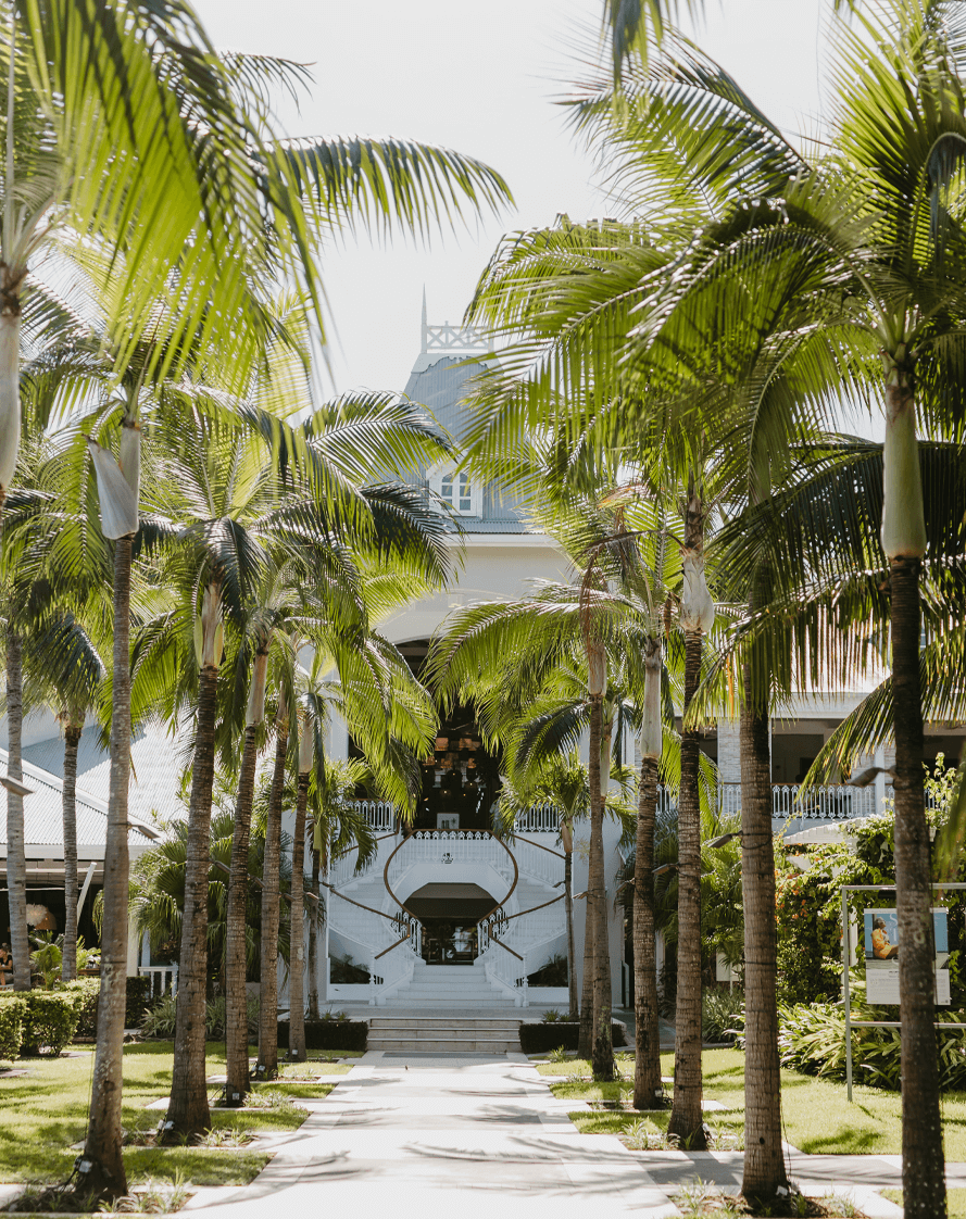 The Sugar Beach majestic entrance